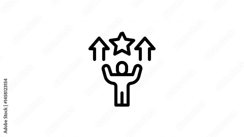 motivation animated icon motivation animated icon