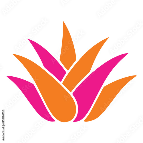 flat vector agave plant Cinco de Mayo day, happy Cinco de Mayo festival clipart, 5th May Cinco de Mayo celebrate design sublimation 
