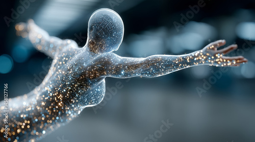 Abstract Human Figure: A me...