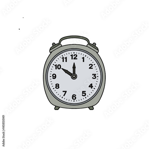 alarm clock icon. Alarm clock line and glyph. Time symbol. Alarm Clock icon vector icon, Wake up, wake up concept, Time sign, Trendy flat style for graphic design