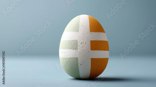 Artistic Easter Egg: A vibr...