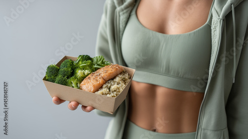 Healthy Lifestyle Meal: A p...
