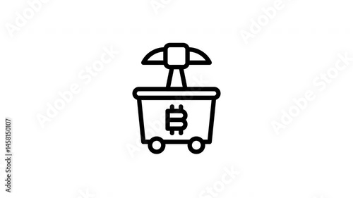 blockchain animated icon