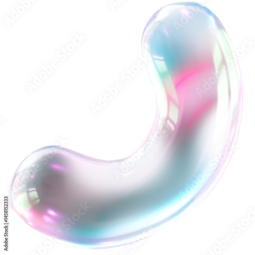 3d bubbles symbol