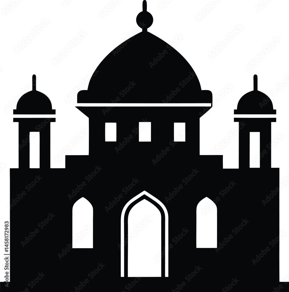 taj mahal vector illustration taj mahal vector illustration