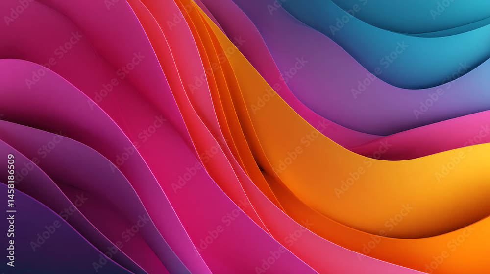 Fototapeta premium Modern abstract colorful background wallpaper design