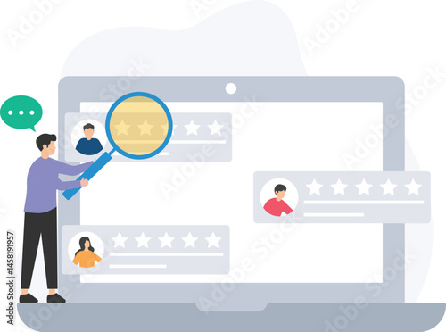 User feedback or customer response, product reviews or service ratings, survey results or feedback forms, client suggestions or improvement ideas, user experience (UX) insights or usability comments, 