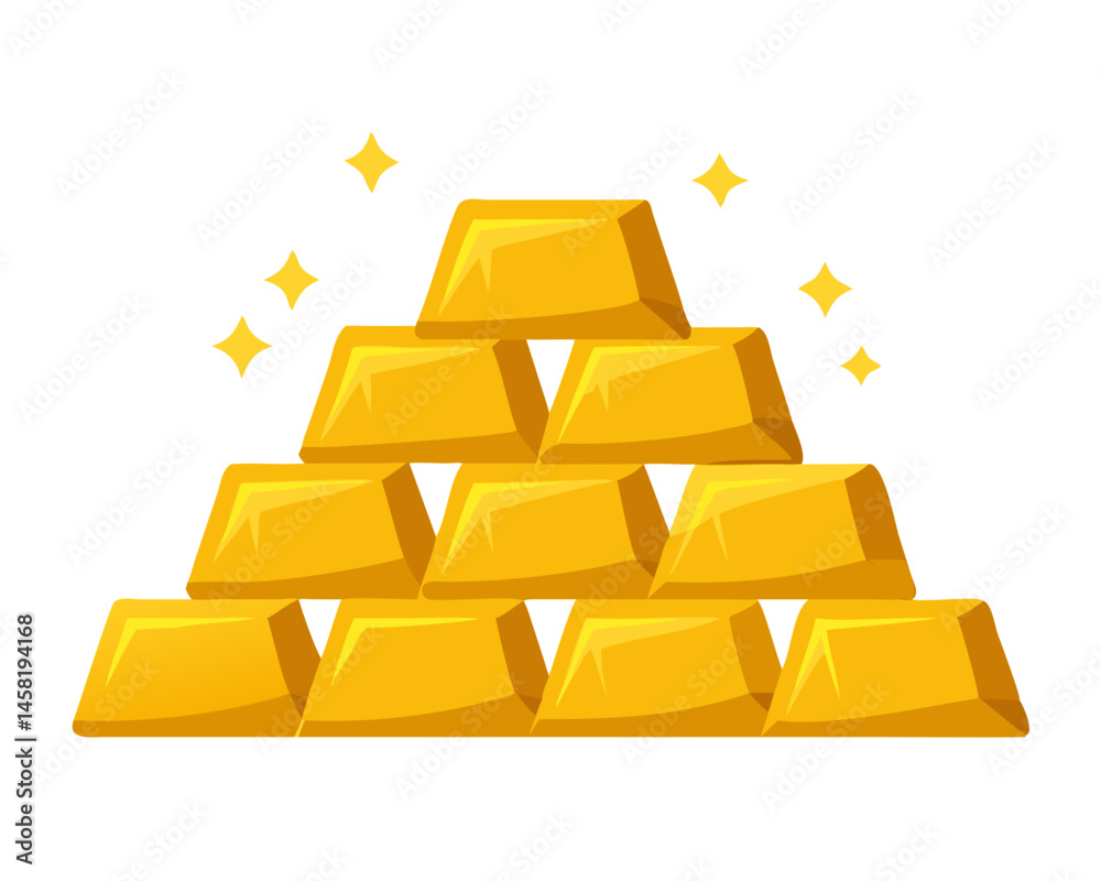 gold bars isolated on white gold bars isolated on white