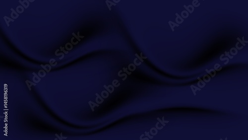 Wallpaper Mural A deep blue fabric with soft folds and shadows creating a smooth and elegant texture effect design Torontodigital.ca
