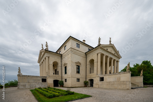 Villa La Rotonda, Villa palladiana, Vicenza, Veneto, Italia.