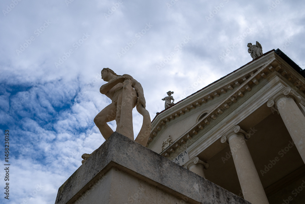 Villa La Rotonda, Villa palladiana, Vicenza, Veneto, Italia.
