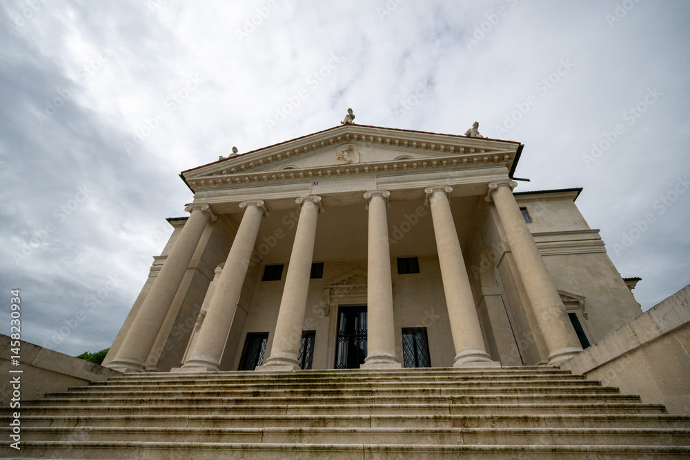 Villa La Rotonda, Villa palladiana, Vicenza, Veneto, Italia.