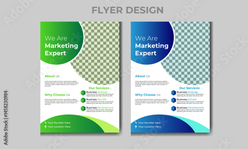 Creative Corporate professional Flyer Design template design