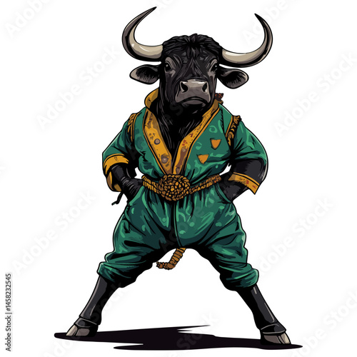 bullfighting, animal, vector, transparent background, cattle, nature, wildlife, big, isolated, ox, bovine