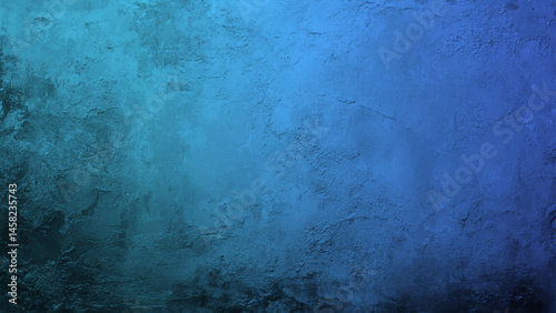 Rustic blue wall background with darker black grungy border and vintage texture design. A beautiful abstract navy blue stucco wall with an old wall pattern texture creating a dark and grungy decorativ