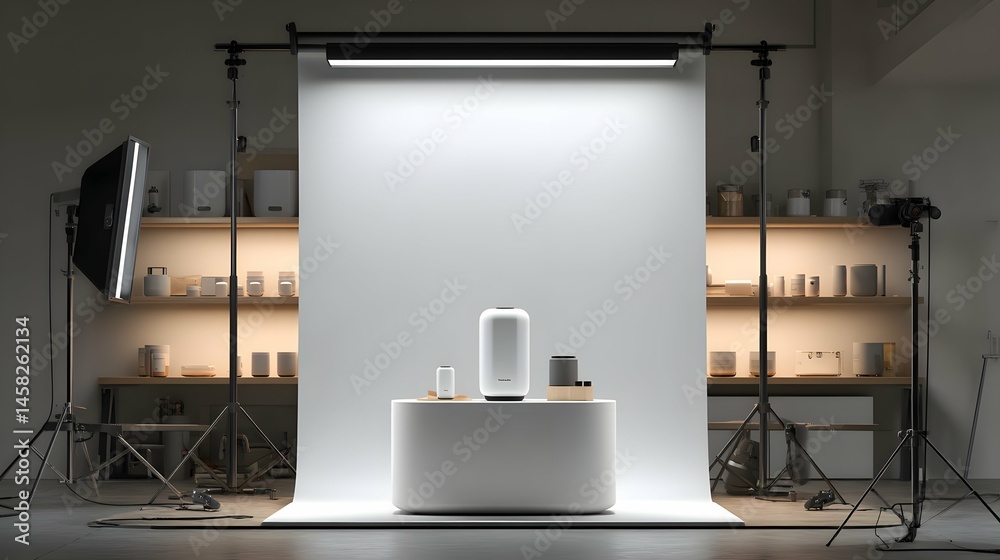 Elegant display evokes excitement and trust in a pristine, captivating environment.