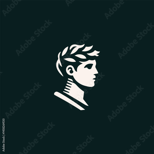 Roman boy logo