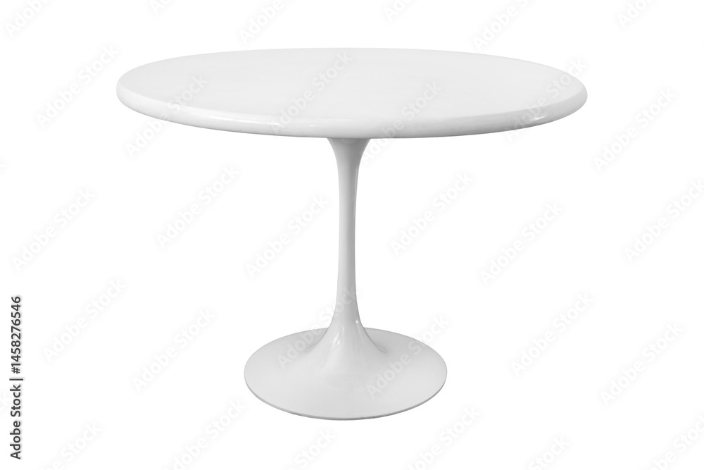 Modern White Tulip Side Table for Home or Office Decor Modern White Tulip Side Table for Home or Office Decor