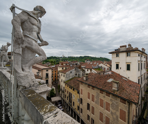 Obraz na płótnie Basilica Palladiana, Vicenza, Veneto, italia, w salonie