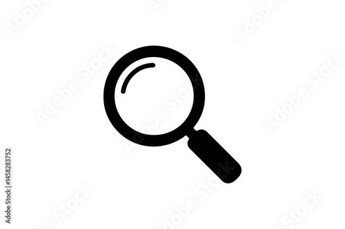 Magnifying glass icon representing search and zoom functionality