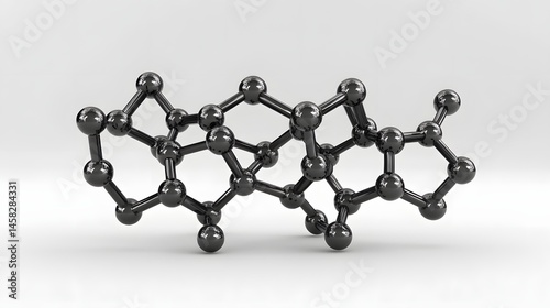 Complex molecular structure, displayed in three dimensions.
