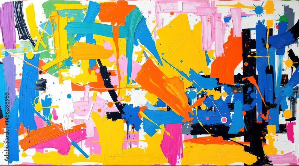 Fototapeta premium Abstract artwork features radiant light in pink and blue, evoking a serene, ethereal ambiance.