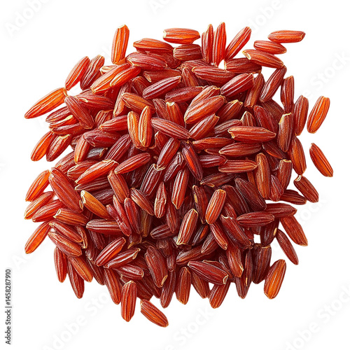red and white rice