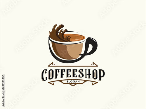 Coffee Shop Logo Template