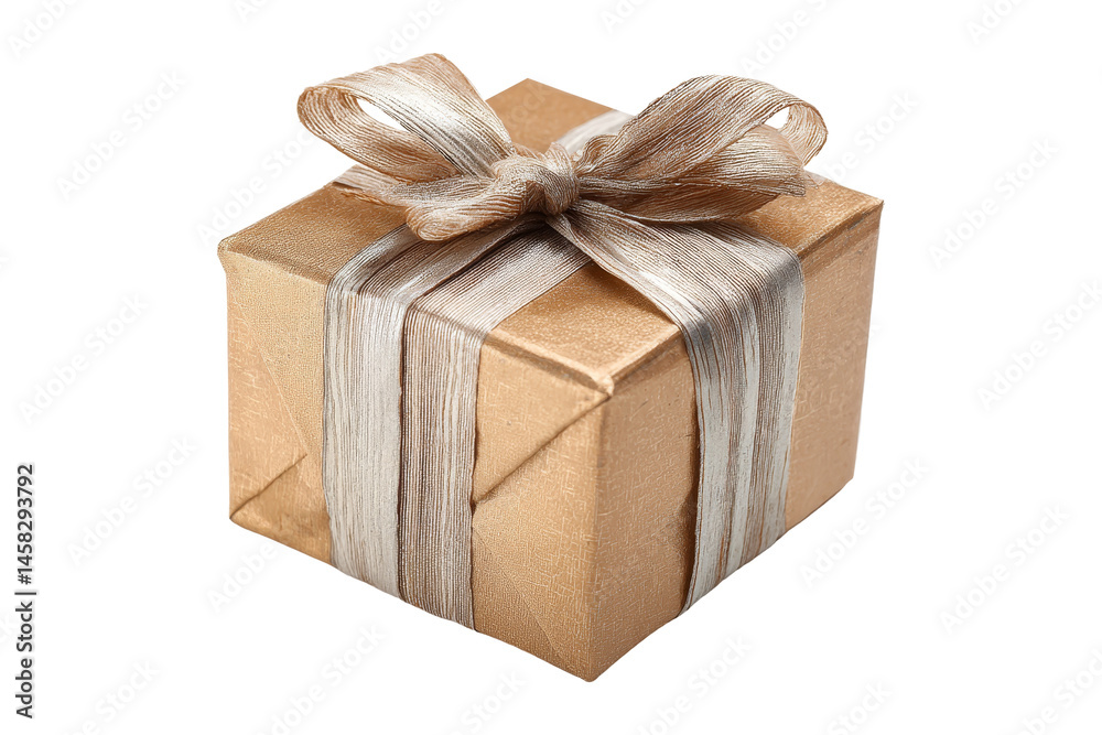 Obraz premium Indoor gift unwrapping festivity