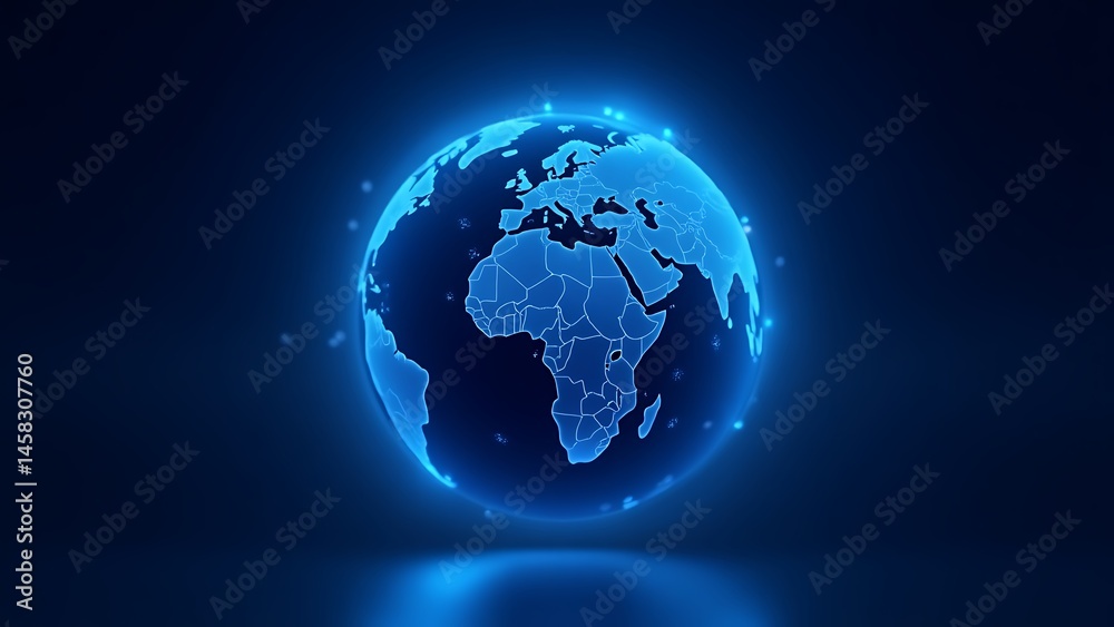 Global Business Connection: Digital Network Technology Background with Worldwide Communication Concept, International Growth Strategy: Science, Banking & Financial Success on a Digital Planet Global Business Connection: Digital Network Technology Background with Worldwide Communication Concept, International Growth Strategy: Science, Banking & Financial Success on a Digital Planet