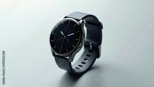 watch on a black background