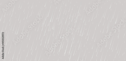 Rainy day Autumn landscape with water drops, rain Fall background transparent effect. Rain drops against a dark background. Falling water drops. Nature rainfall. light background