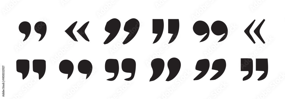 uotes icon vector set. Quotemarks outline, speech marks, inverted commas or talking marks collection.Talk bubble speech icon. Quotation signs isolated on white background. Vector illustration eps 10. uotes icon vector set. Quotemarks outline, speech marks, inverted commas or talking marks collection.Talk bubble speech icon. Quotation signs isolated on white background. Vector illustration eps 10.