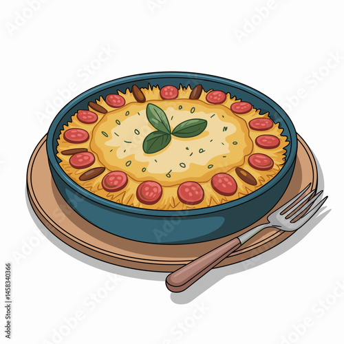 Doria Japanese Baked Rice Gratin with Cheese