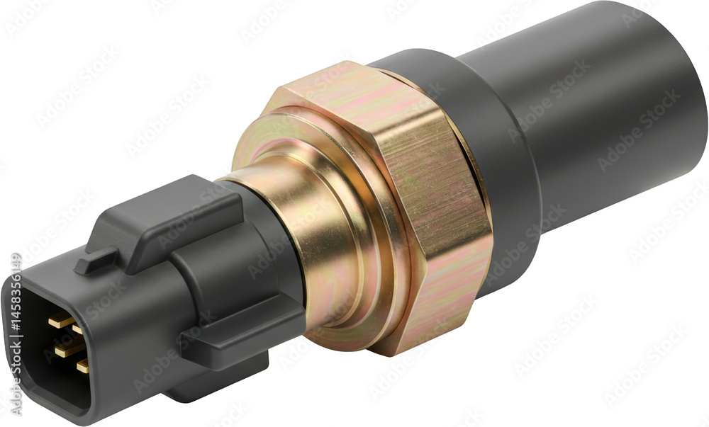 Automotive Sensor Industrial Component Brass and Plastic Connector Electronic Part Precision