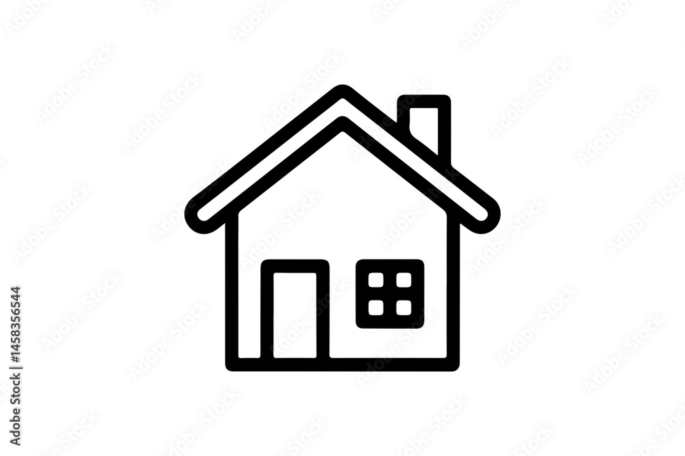 Simple house icon Simple house icon