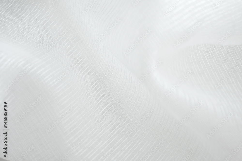 Fototapeta premium Abstract luxury white fabric texture background