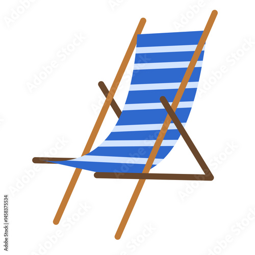 Beach Chair Illustration