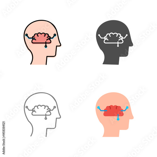 Thinking Vector Icon