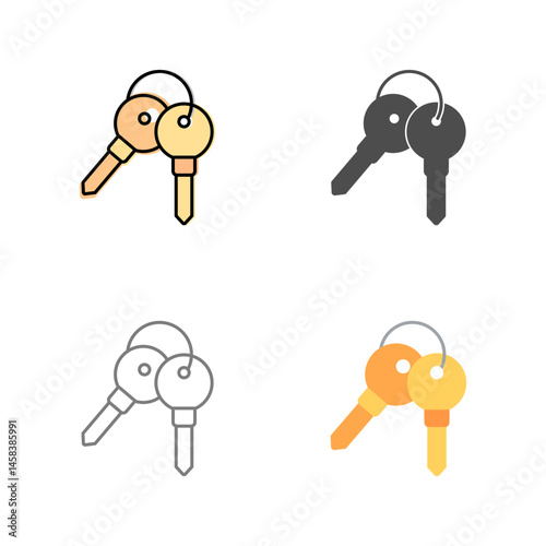 Keys Vector Icon