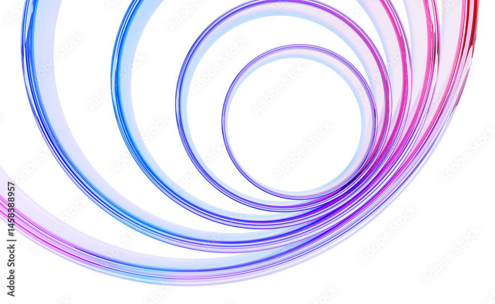 3d abstract glass holographic transparent circular lines background. Iridescent circle ring with rainbow color dispersion light, neon gradient. Modern creative wallpaper, tech banner 3d abstract glass holographic transparent circular lines background. Iridescent circle ring with rainbow color dispersion light, neon gradient. Modern creative wallpaper, tech banner