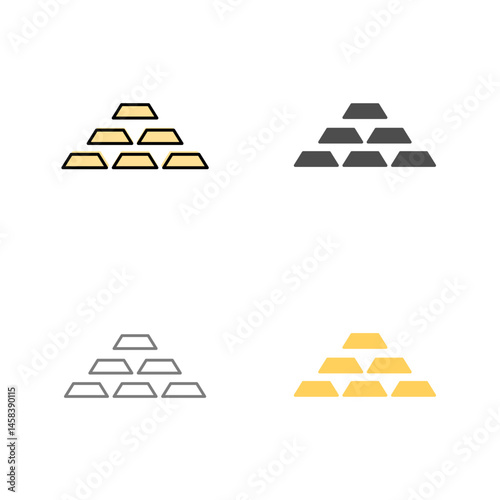 Casino Gold Vector Icon