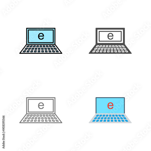 Unique Internet Vector Icon