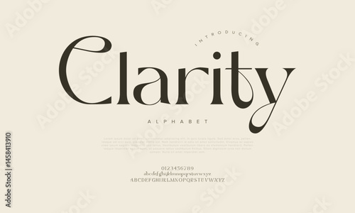 Elegant serif font with graceful curves, perfect for editorial design, luxury branding, and wedding invitations