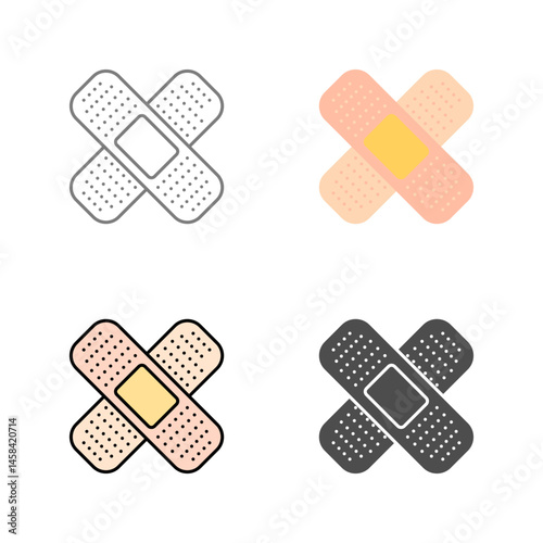 Bandages Vector Icon