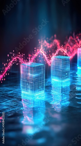 Innovative energy solutions smart ecocity digital technology urban environment futuristic view ai integration for sustainability
