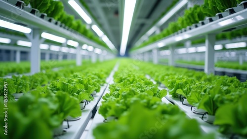 Wallpaper Mural Controlled Environment for Vertical Hydroponic Farming in Action Torontodigital.ca