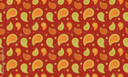 Colors cool with boho seamless pattern. Simplicity fashionable, calm vector. Ornament flowing to india pretty.