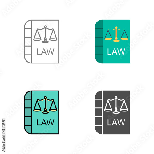 Law and Order Vector Icon