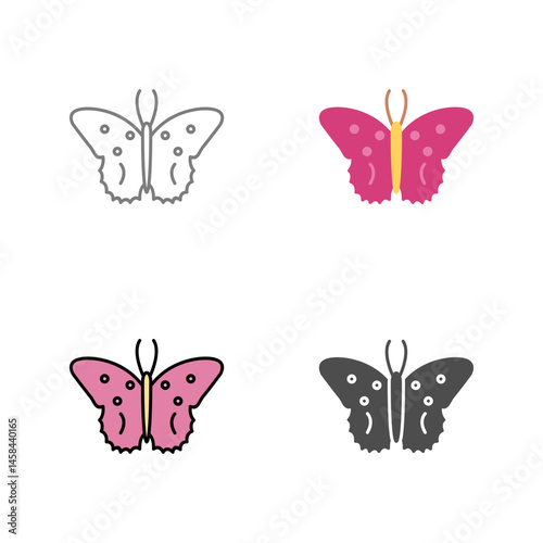 Butterfly Vector Icon